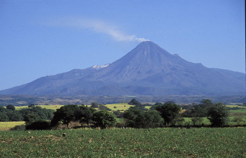 mexico landscapes views volcanoes colima vulcancolima