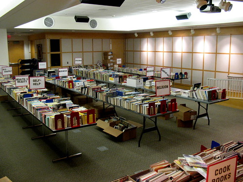 Friends of the Library used books sale
