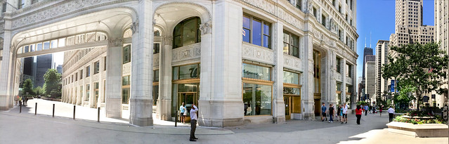 Entrance of Walgreens on Michigan Avenue in Chicago