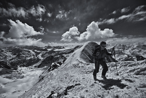 bw panorama snow sport canon geotagged austria tirol blackwhite wideangle glacier summit mountian skitouring 10mm