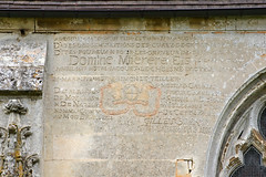 Inscriptions gravées de l’église du Fidelaire