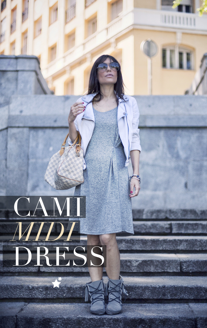 street style barbara crespo cami midi dress the corner fashion blogger outfit blog de moda