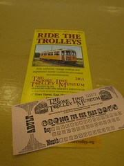 The Shore Line Trolley Museum の切符