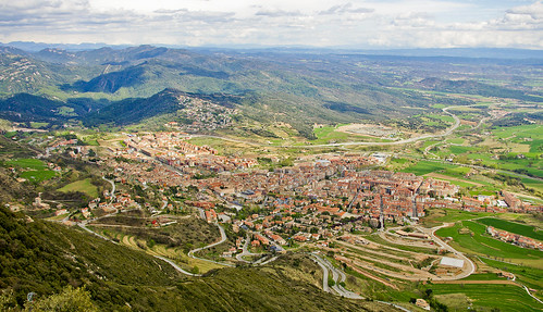 city panorama landscape view ciudad catalonia vista catalunya cataluña ciutat berga catalogna queralt katalonien catalogne berguedà patum lapatum