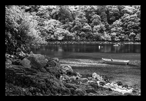 Hidden lake near Tobermory