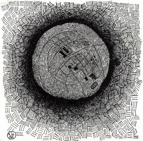 blackandwhite bw abstract art landscapes patterns cityscapes drawings kansas penandink enns