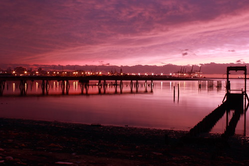 sunset de atardecer bay nights montevideo sunrises bahía crepuscolocrepuscolosunsets