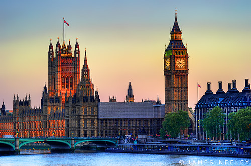 sunset london westminster parliament bigben hdr photomatix 5xp jamesneeley
