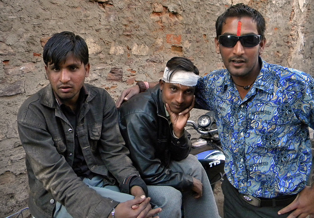 the local gang, Bundi, India