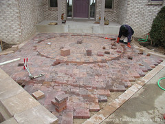 Paver Circle Pattern In Driveway Design Ideas, Pictures, Remodel