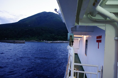 sea mountain japan ferry island volcano kagoshima tokara toshima da1645mm 口之島 トカラ列島 十島村 フェリーとしま
