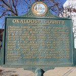 Okaloosa County Marker (Crestview, Florida)