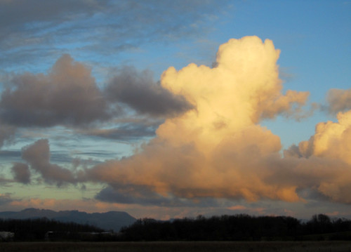 sunset clouds oregon eugene thatfield