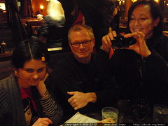 rachel and her folks at megan's birthday dinner   PC… 