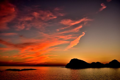 長崎　海岸　 夕焼け sunset beach sea 海