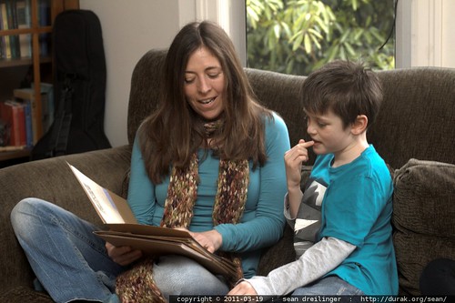 aunt allie reading to nick