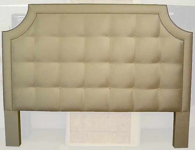 Fabric Upholstered Headboard - Photo ID# DSC06720f