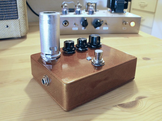 Photo：Tube Overdrive Stomp Box By Tim Patterson