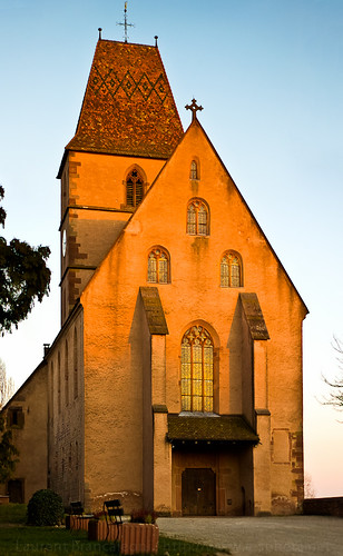 sunset france de soleil nikon coucher vitrail église eglise coucherdesoleil haguenau vitraux abbatiale d90 walbourg