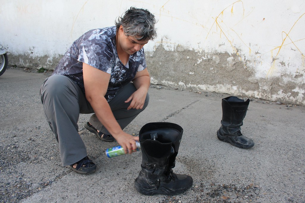 Waterproofing Her Boots