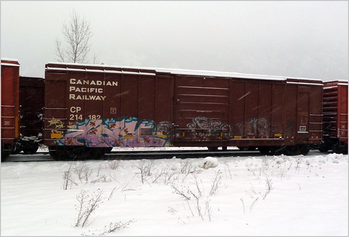 train graffiti railway boxcar cpr freight bhg arise p1030545