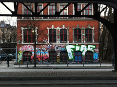 Graffiti.. Found a lot in Berlin's East side