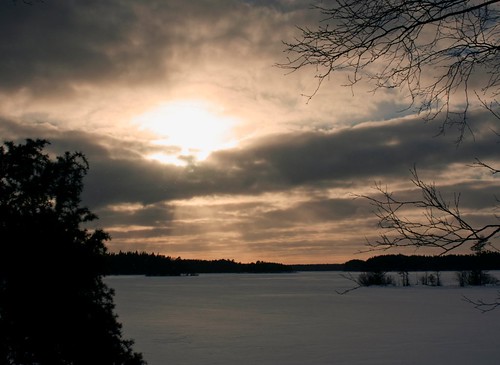 winter sun lake snow ice sol lago is vinter sweden nieve invierno sverige snö hielo suecia sjö lenhovda sandsjön