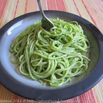Pesto-Rezepte: ©Spaghetti mit Bärlauchpesto