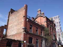 Derelict building on Lower Essex Street / Bromsgrove Street