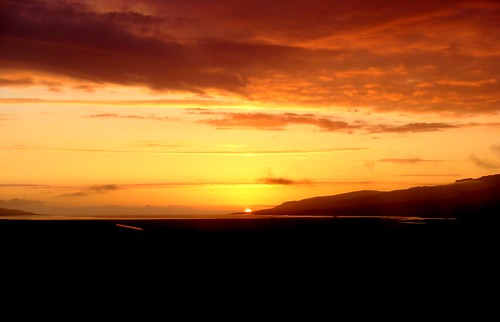 ocean sunset sun geotagged iceland arctic midnight ísland miðfjörður geo:lat=6531192657731542 geo:lon=20908545761901905