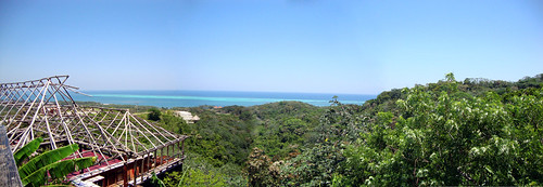 vacation photoshop honduras panoramic roatan 2011