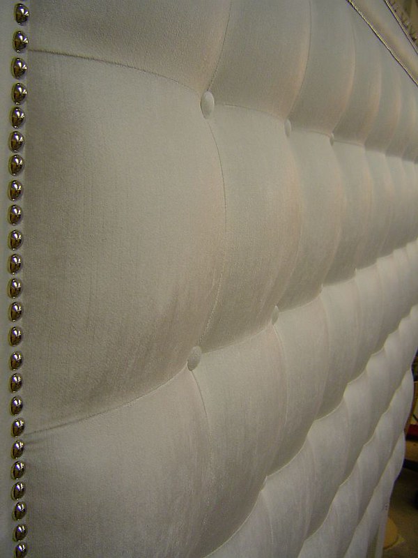 Fabric Upholstered Headboard - Photo ID# DSC07185f