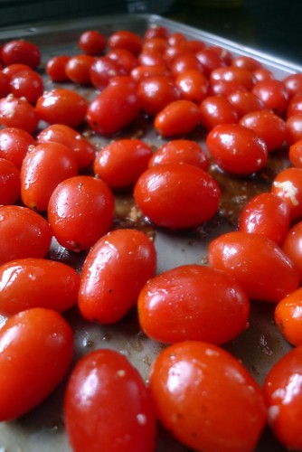 Grape Tomatoes before Roasting