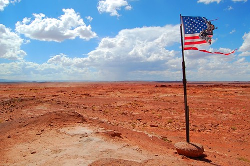 arizona usa southwest america landscape americanflag navajo arizonadesert dinosaurfootprints