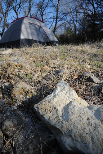 park trip camping camp rock lens fossil spring nikon break state tent limestone ammonite kit 1855 nikkor hunt eisenhower cretaceous d300s