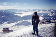 Skiing: Meribel, France (01-Jan-02) Image