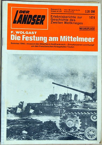 magazines "Der Landser"-récits allemands Südfrankreich 1944 14145919348_b33712110f