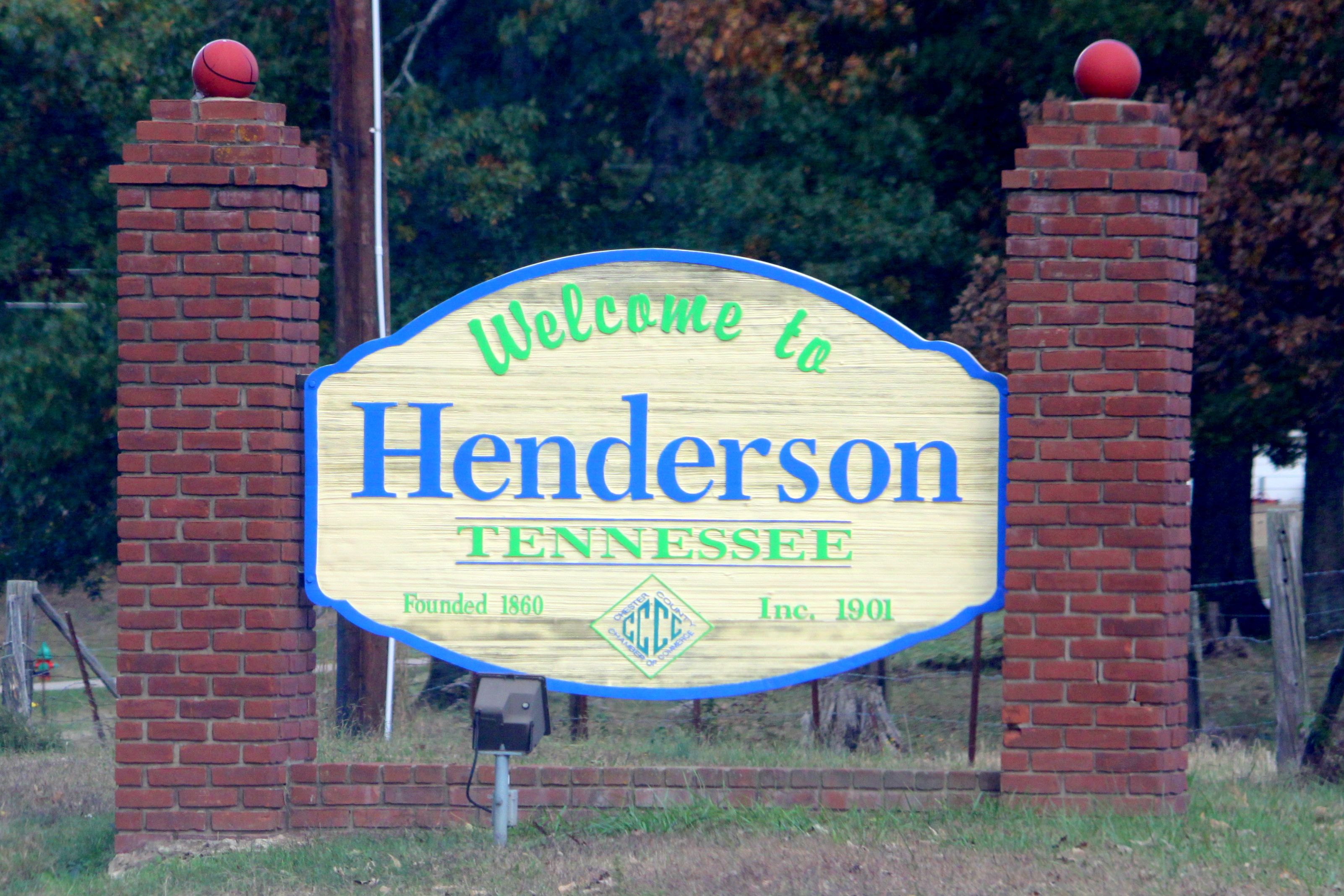 Welcome to Henderson, TN.