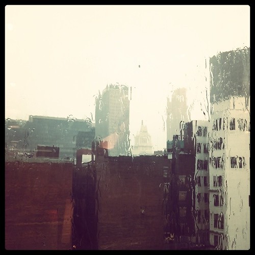 Apparently it's monsoon season in downtown Cincinnati...