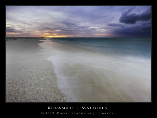 sunset storm beach canon landscape movement long exposure honeymoon maldives beech kuramathi