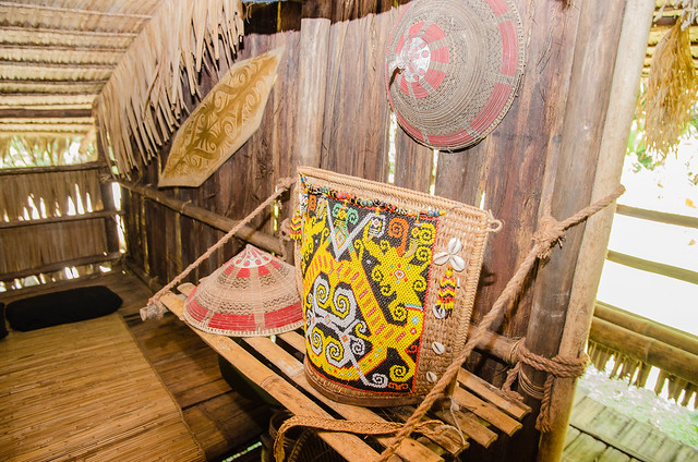 Mari Mari Cultural Village shows some of the beautiful handmade bag