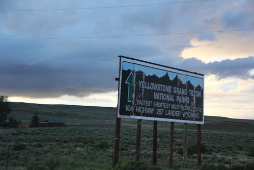 Yellowstone and Grand Tetons sign