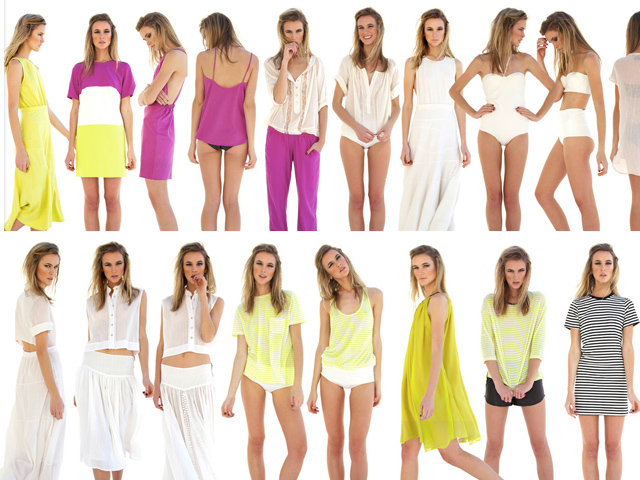 Heidi Merrick Summer 2014 collection ethical fashion made in the USA california cool