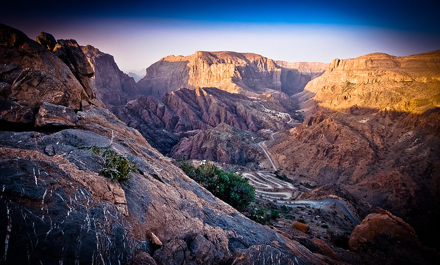 Stunning view in Jebel Akhdar, Oman