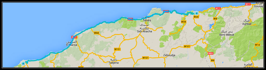 Me las veo de todos los colores, buscando la capital. - Mon Tour D'Algérie: Argelia, Túnez y Francia a pedales. (CONSTRUCCIÓN) (35)