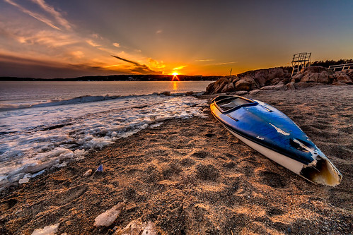 blue sunset ice beach broken norway clouds rocks kayak sigma1224mm sarpsborg skjeberg canon5dmkii bentvelling