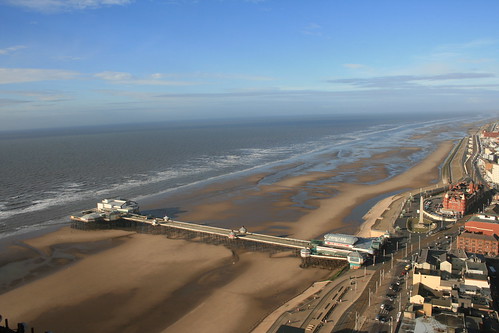 The view from Blackpool Tower