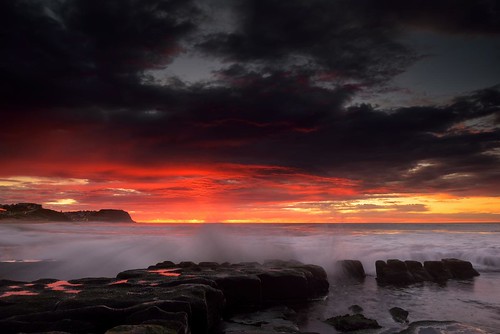 sunrise newcastle dawn nikon australia newsouthwales aus merewether nikon1635mmf4