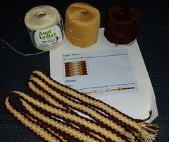 Inkle weaving