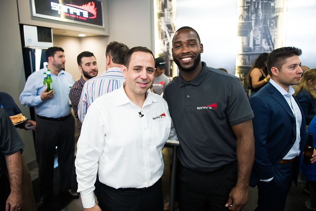 SpinFire Pizza co-owners Fouad Qre item and Pierre Garçon by Joy